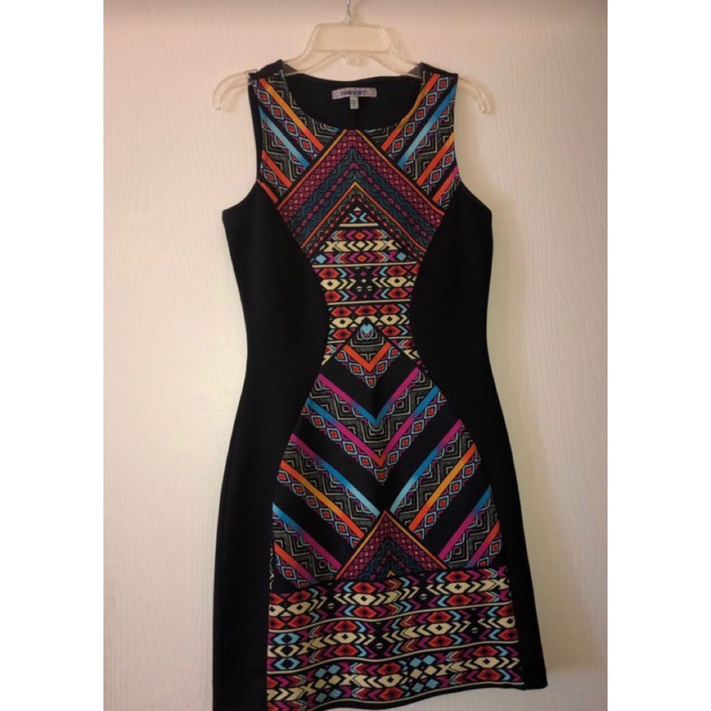 Multicolor Block Dress